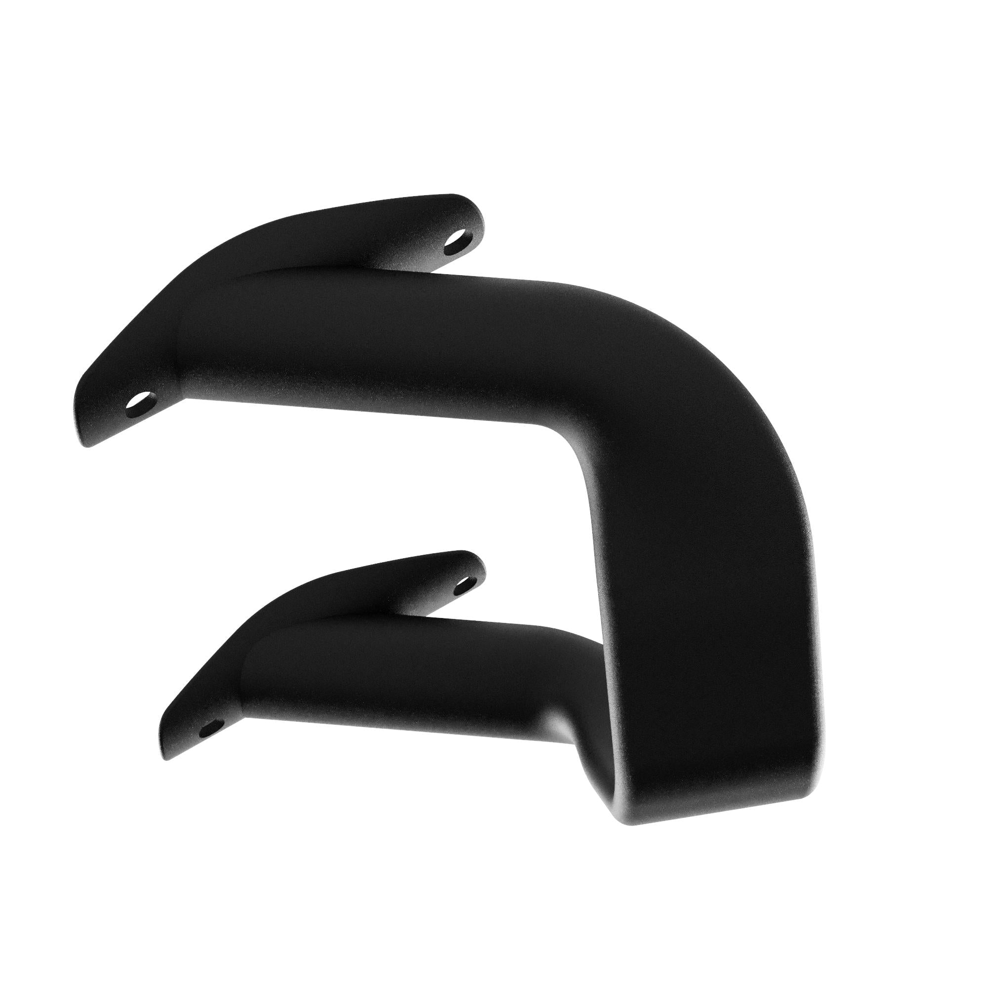 QR3 bike rack lower wheel chock replacement part on a white background.