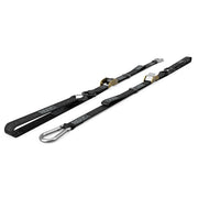 RIDE88 54-inch tie-down straps with carabiner hooks and ratchet buckles, featuring black webbing with RIDE88 logo for securing bikes and gear.