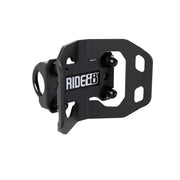 RIDE88 wheel chock for securing bike tires in truck bed racks.