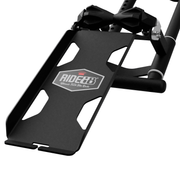 RIDE88 QR3 Mini Ramp attachment, black steel ramp designed for easy bike loading onto the RIDE88 QR3 truck bed bike rack system.