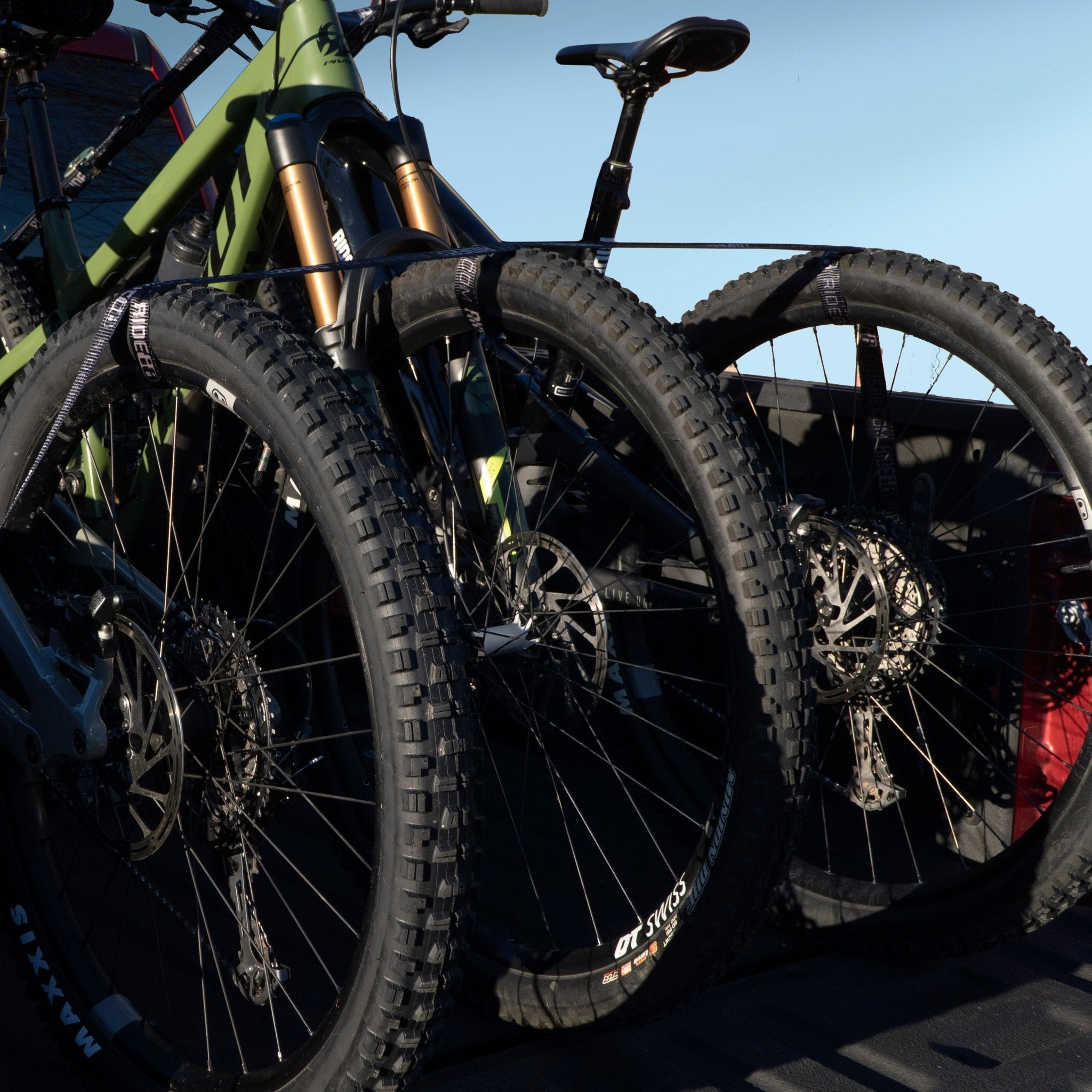 Chevy Silverado Truck Bed Bike Rack | Crossbar Cinch Rack | RIDE88