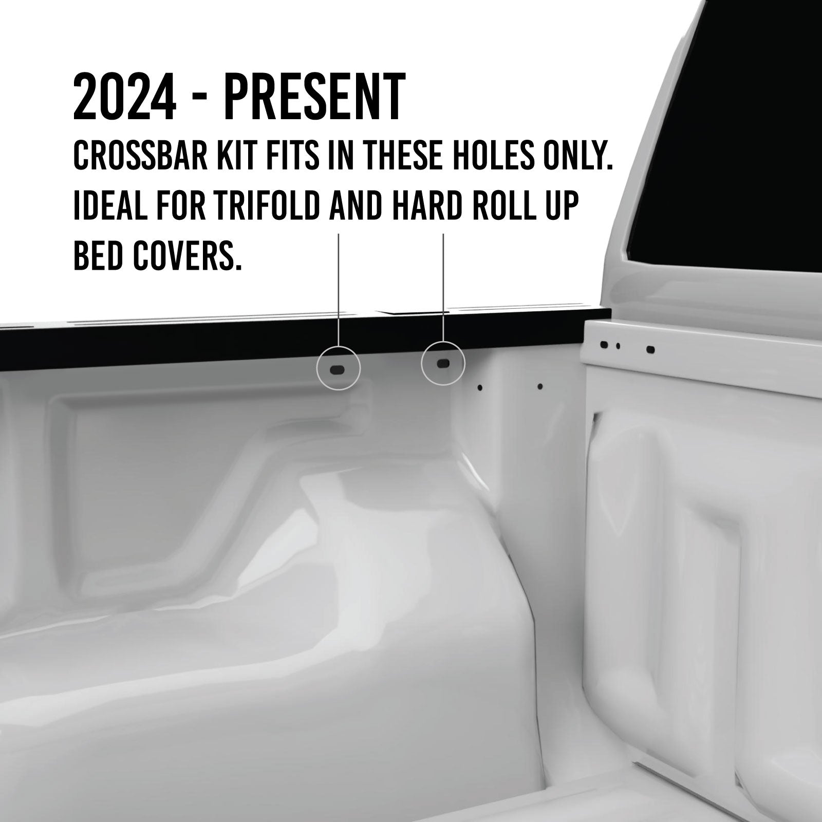 Ford Ranger 2024-Present Crossbar Cinch Kit